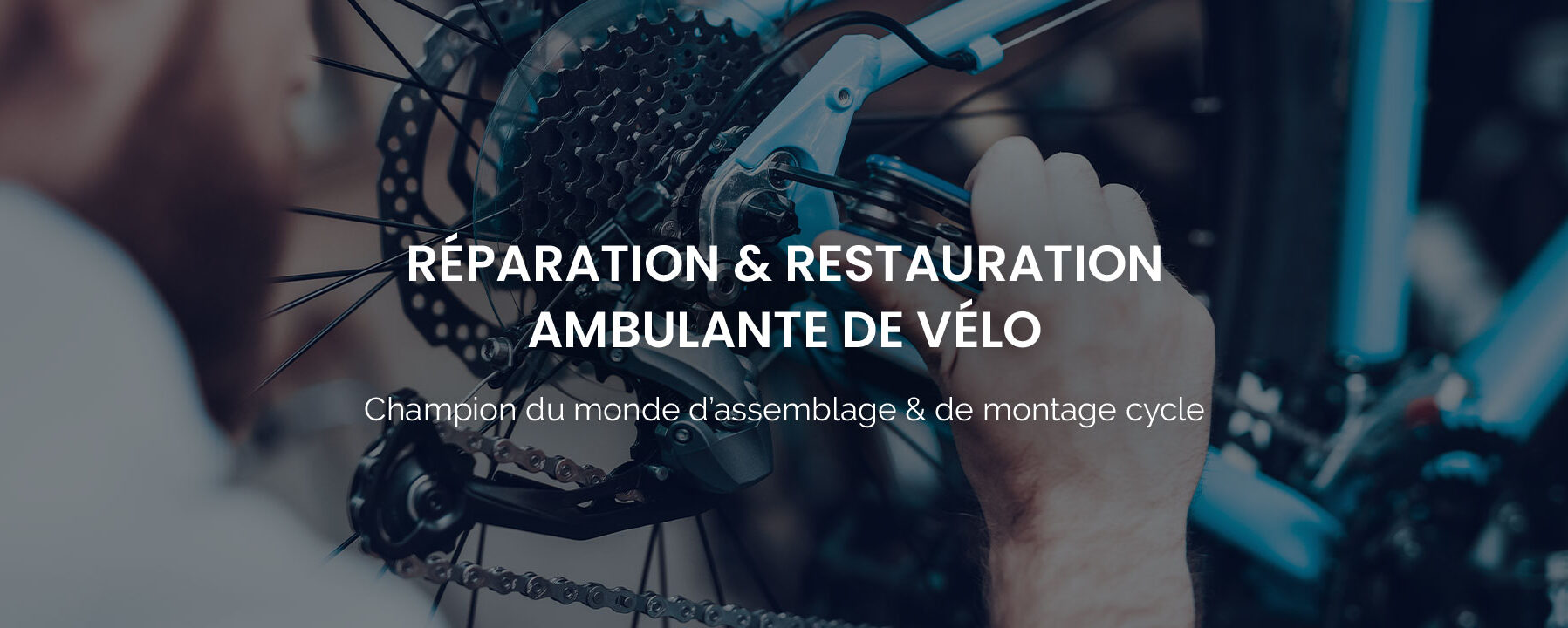 Réparation de vélo à domicile sur la communauté urbaine de Strasbourg